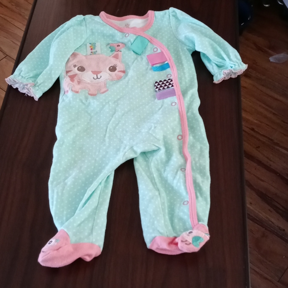 Girls button up pajamas